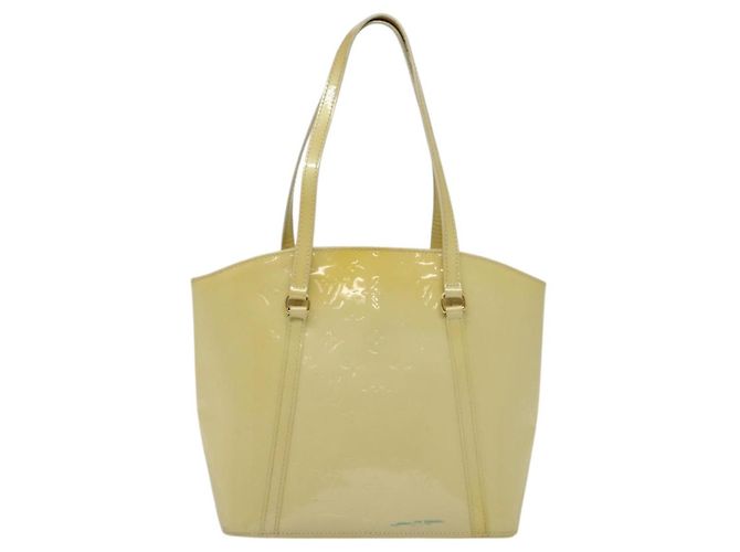 LOUIS VUITTON Borsa Tote Avalon MM Monogram Vernis Broncorail M91743 Auth 140711 - vista 2