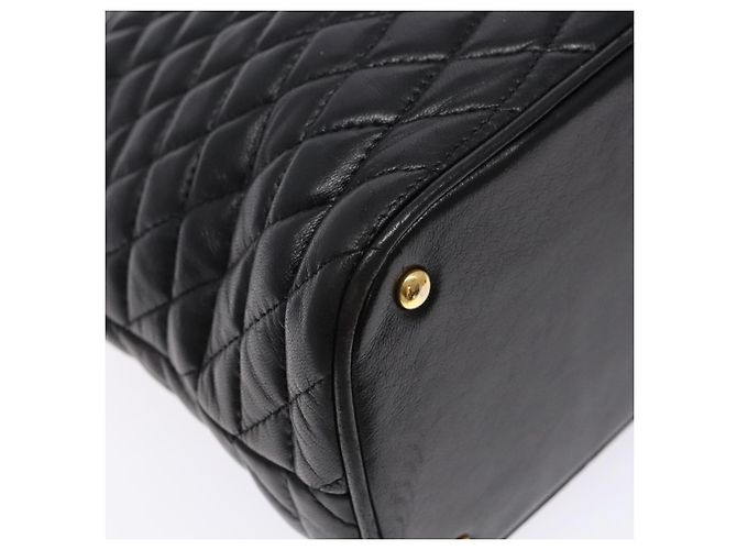 BALLY Borsa a mano in pelle nera e oro Auth yk19321 Nero D'oro - vista 14
