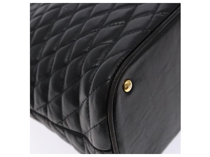 BALLY Borsa a mano in pelle nera e oro Auth yk19321 Nero D'oro - vista 16