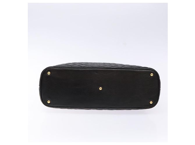 BALLY Borsa a mano in pelle nera e oro Auth yk19321 Nero D'oro - vista 5