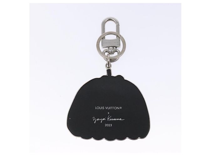 LOUIS VUITTON Portachiavi Charm Zucca metallo Giallo M01103 LV Auth 140762 - vista 5