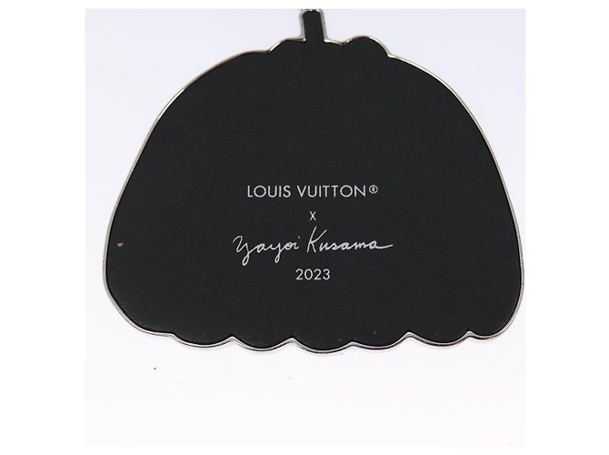 LOUIS VUITTON Portachiavi Charm Zucca metallo Giallo M01103 LV Auth 140762 - vista 9