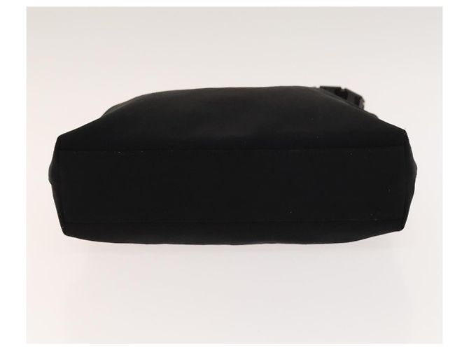 Borsa a mano Gancini in nylon 2 pezzi nera Auth bs28917 di Salvatore Ferragamo Nero - vista 15