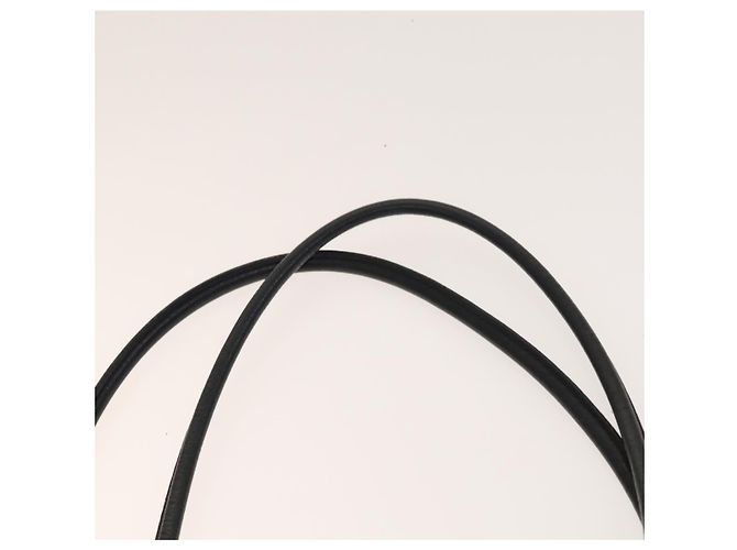 Borsa a mano Gancini in nylon 2 pezzi nera Auth bs28917 di Salvatore Ferragamo Nero - vista 6