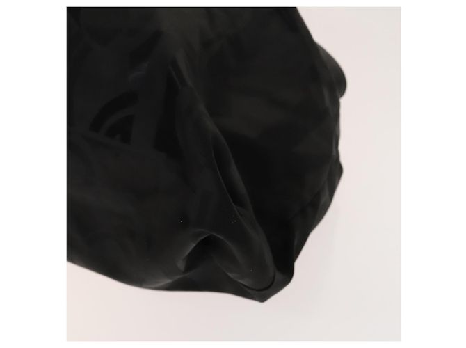 Borsa a mano Gancini in nylon 2 pezzi nera Auth bs28917 di Salvatore Ferragamo Nero - vista 8