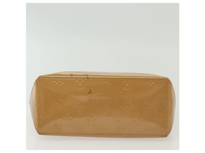 LOUIS VUITTON Borsa a Mano Monogram Vernis Reade PM Noisette M91334 LV Auth SW1451 Nocciola - vista 6
