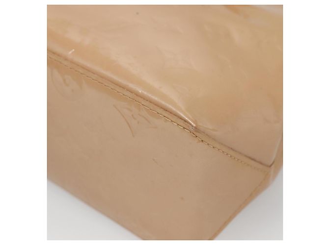 LOUIS VUITTON Borsa a Mano Monogram Vernis Reade PM Noisette M91334 LV Auth 140863 Nocciola - vista 15