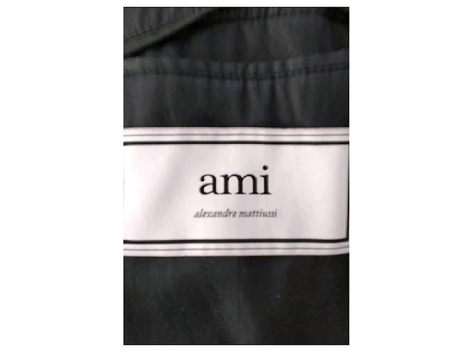 Ami Abrigo de lana negro - vista 7