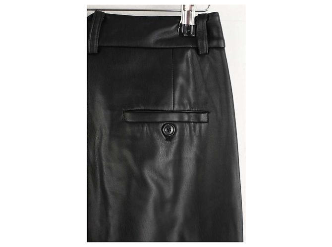 Autre Marque Schwarze gerade Hose - Ansicht 3