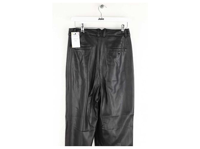 Autre Marque Schwarze gerade Hose - Ansicht 4