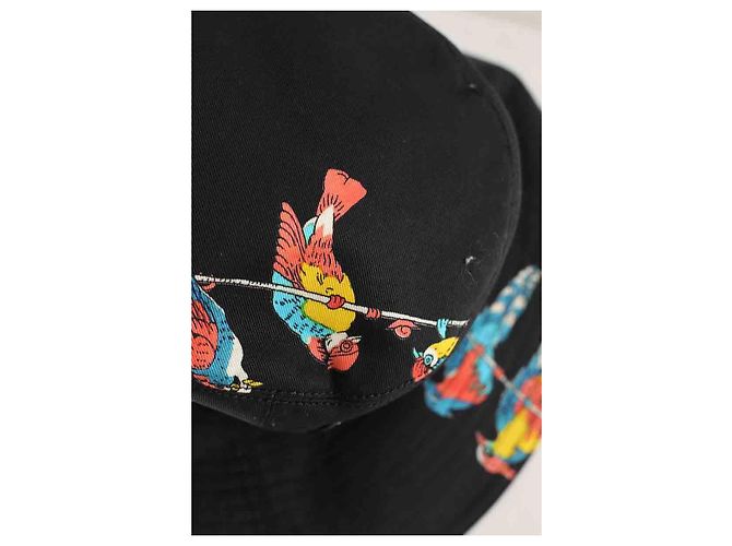 Loewe Chapeau en coton noir - vue 4