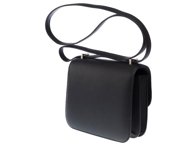 Hermès HERMES Constance Tasche aus schwarzem Leder - 102896 - Ansicht 5