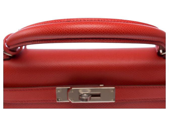 Hermès Bolsa HERMES Kelly 28 em Couro Rosa - 102866 - vista 10