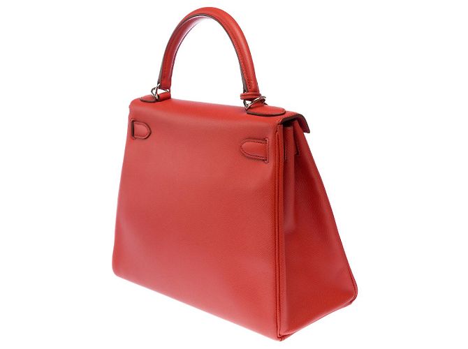 Hermès Bolsa HERMES Kelly 28 em Couro Rosa - 102866 - vista 6