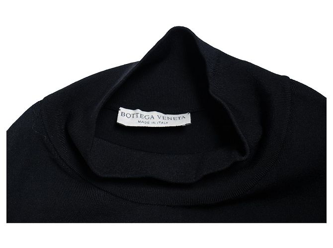 Bottega Veneta, schwarzer Stretch-Rollkragen - Ansicht 5
