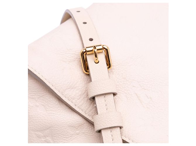 Louis Vuitton Marrone Monogram Empreinte Lumineuse PM Beige - vista 10