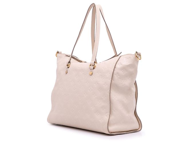 Louis Vuitton Marrone Monogram Empreinte Lumineuse PM Beige - vista 2