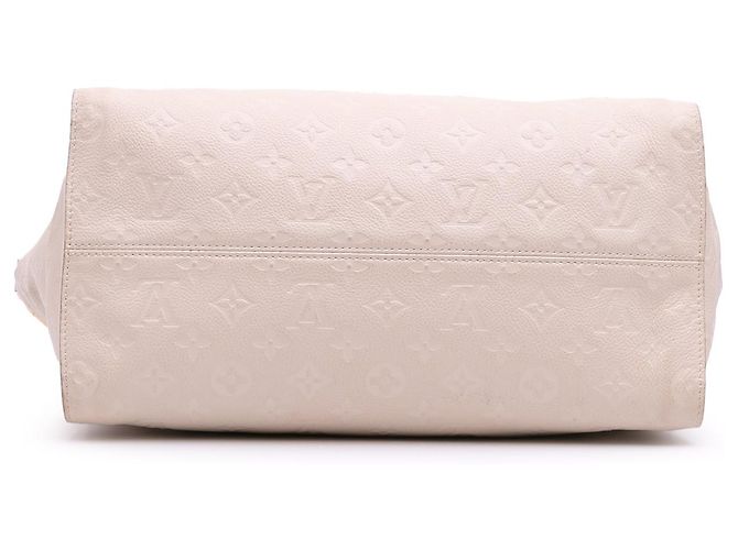 Louis Vuitton Marrone Monogram Empreinte Lumineuse PM Beige - vista 3