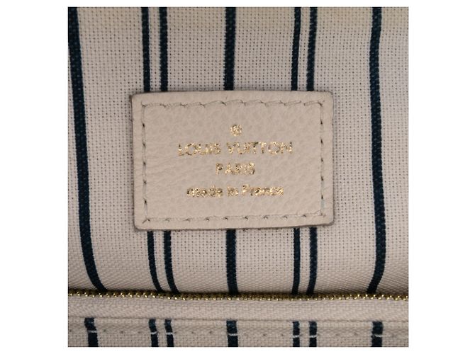 Louis Vuitton Marrone Monogram Empreinte Lumineuse PM Beige - vista 5
