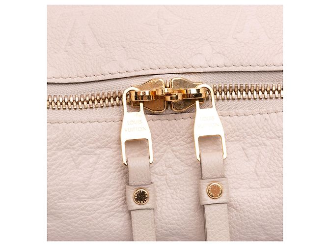 Louis Vuitton Marrone Monogram Empreinte Lumineuse PM Beige - vista 7