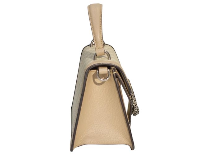 Gucci Borsa a mano e a spalla media Dionysus GG Supreme monogrammata Beige - vista 4