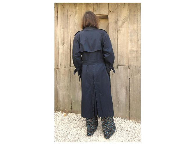 Trench Burberry Blu Navy - vista 2