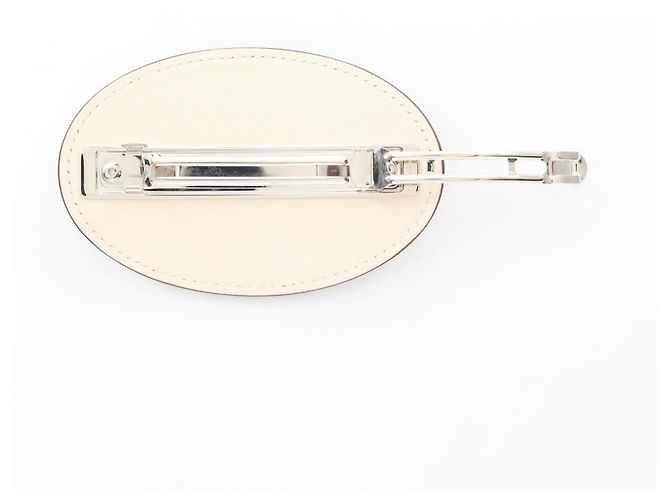 Fermaglio Hermès Evelyn Nata Bianco - vista 2