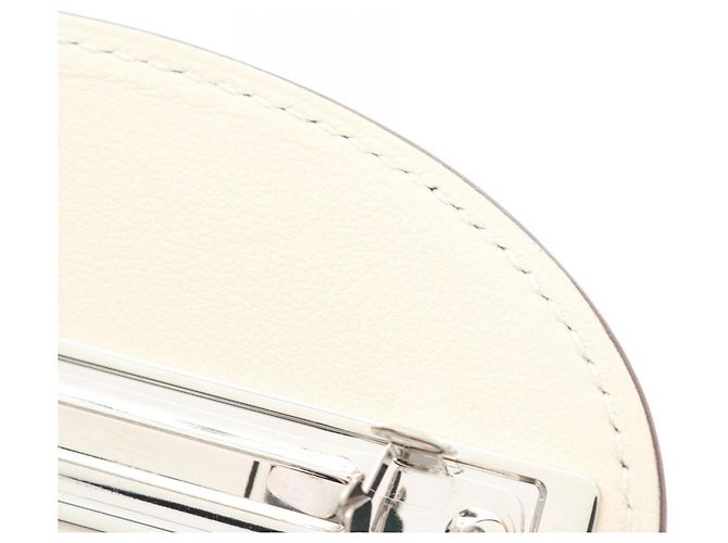 Fermaglio Hermès Evelyn Nata Bianco - vista 4