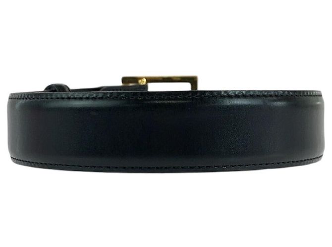 Bulgari BVLGARI Ledergürtel Schwarz - Ansicht 2