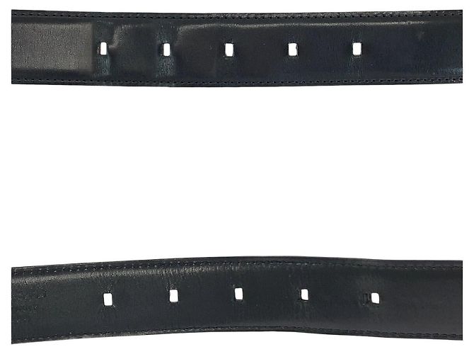 Bulgari BVLGARI Ledergürtel Schwarz - Ansicht 6