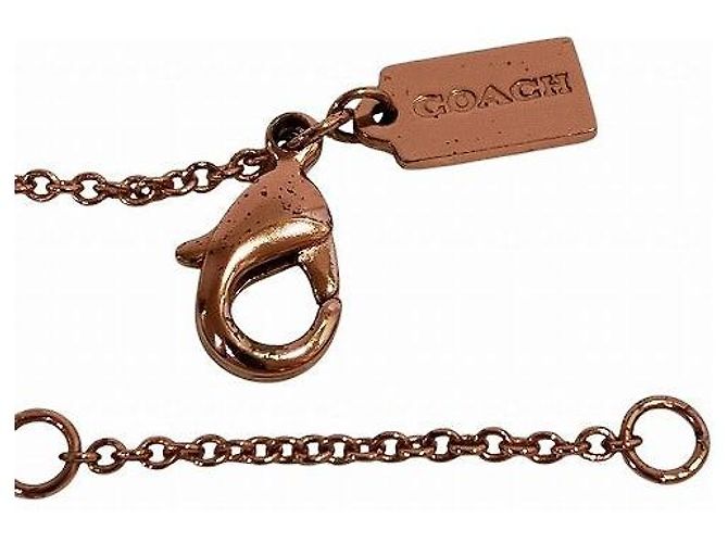 Collana in pietra con logo a forma di cuore Coach - vista 2