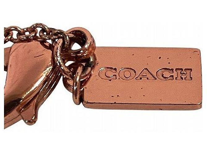 Collana in pietra con logo a forma di cuore Coach - vista 5