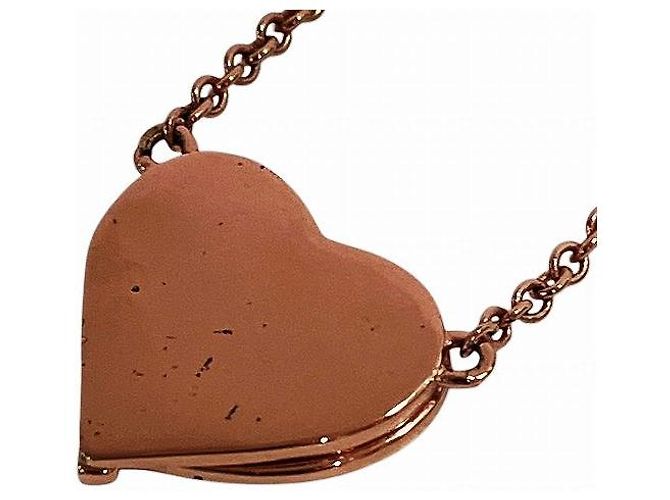 Collana in pietra con logo a forma di cuore Coach - vista 6