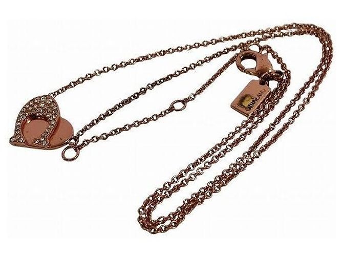 Collana in pietra con logo a forma di cuore Coach - vista 9