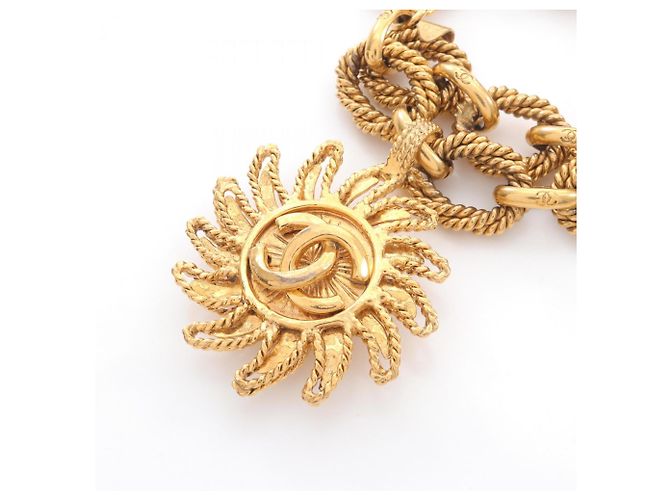 Bracciale charm placcato oro Chanel Coco Mark D'oro - vista 2