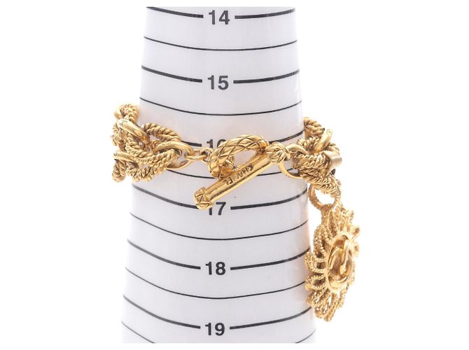 Bracciale charm placcato oro Chanel Coco Mark D'oro - vista 5