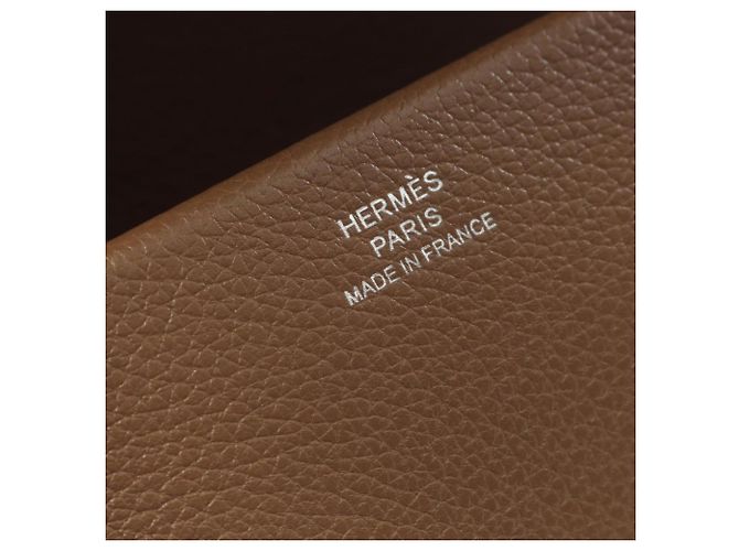 Borsa Hermès New Drag 22 Marrone - vista 4