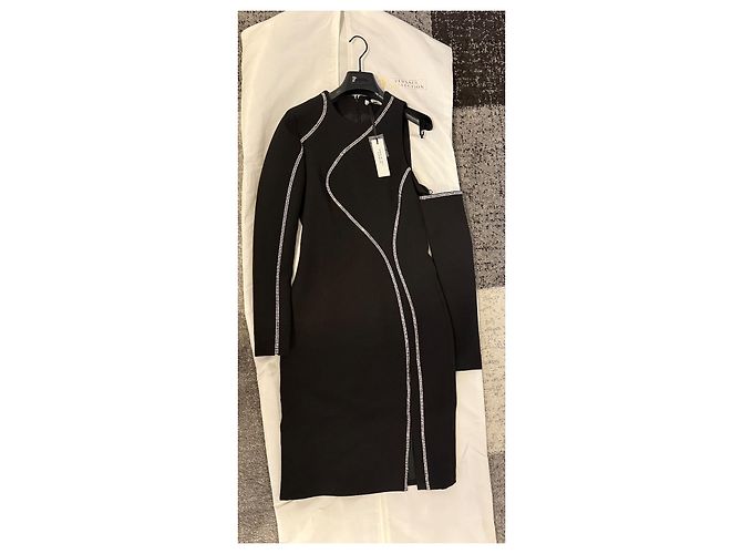Versace Kleid Schwarz Größe 40 - Ansicht 3