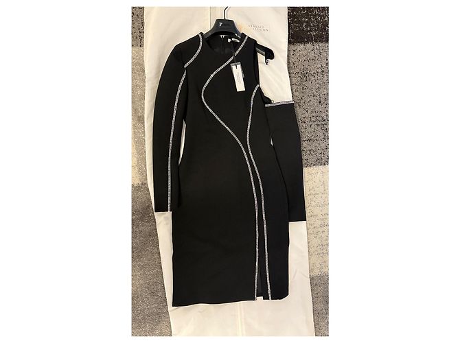 Versace Kleid Schwarz Größe 40 - Ansicht 4