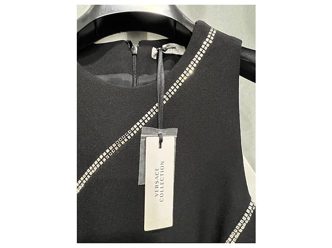 Versace Kleid Schwarz Größe 40 - Ansicht 6