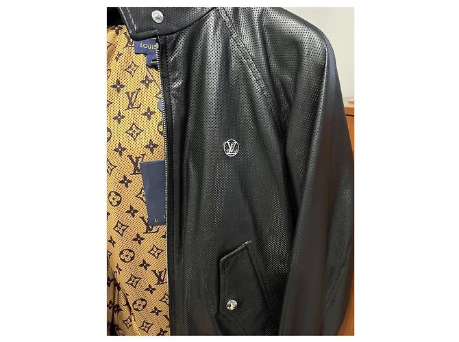 Louis Vuitton Bomberjacke Schwarz Lammleder - Ansicht 6