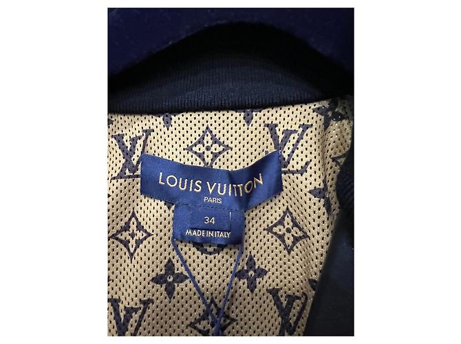 Louis Vuitton Bomberjacke Schwarz Lammleder - Ansicht 7