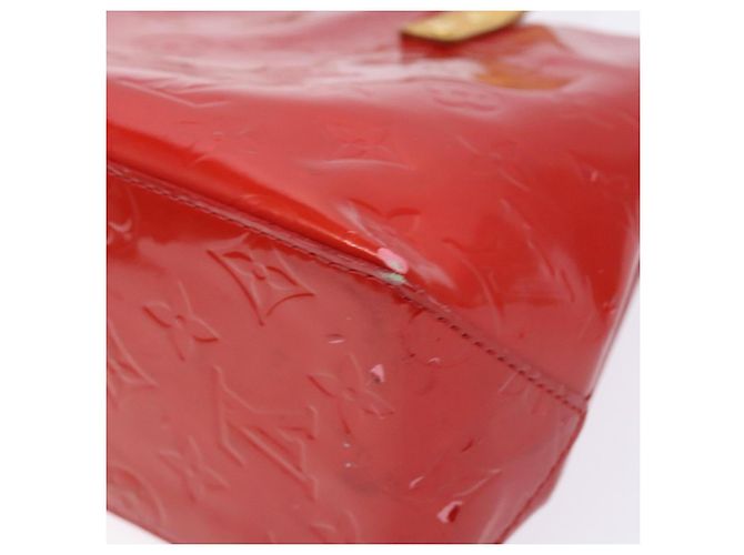 LOUIS VUITTON Borsa a Mano Monogram Vernis Reade PM Rossa M91088 LV Auth gh710 Rosso - vista 16