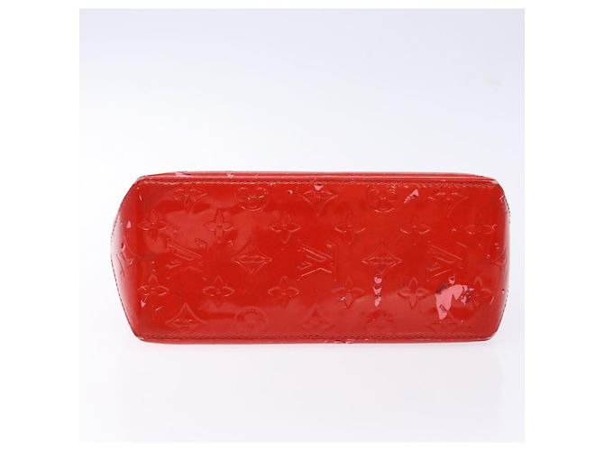 LOUIS VUITTON Borsa a Mano Monogram Vernis Reade PM Rossa M91088 LV Auth gh710 Rosso - vista 5