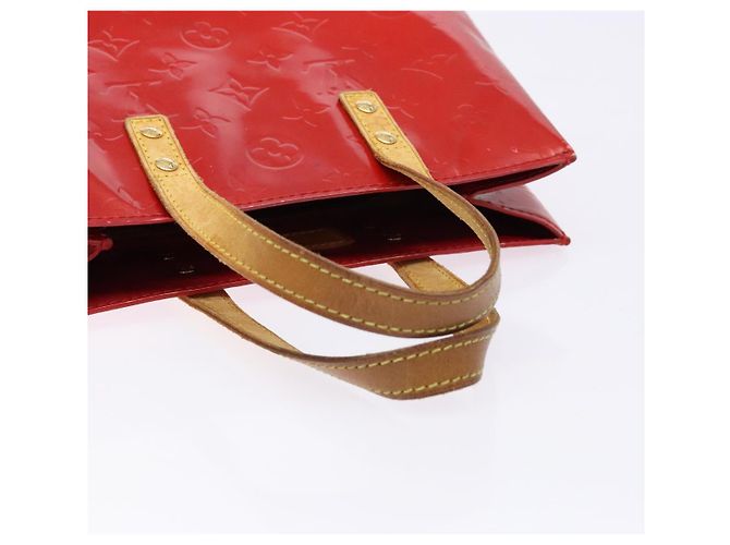 LOUIS VUITTON Borsa a Mano Monogram Vernis Reade PM Rossa M91088 LV Auth gh710 Rosso - vista 7