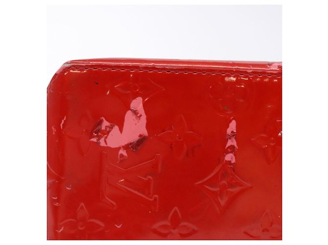 LOUIS VUITTON Borsa a Mano Monogram Vernis Reade PM Rossa M91088 LV Auth gh710 Rosso - vista 9