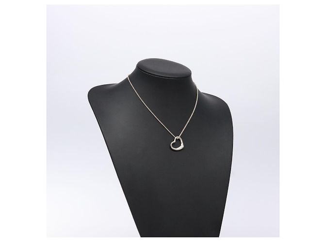 Autre Marque Collana Cuore Aperto TIFFANY&Co. Argento Ag925 Auth am8914 - vista 13