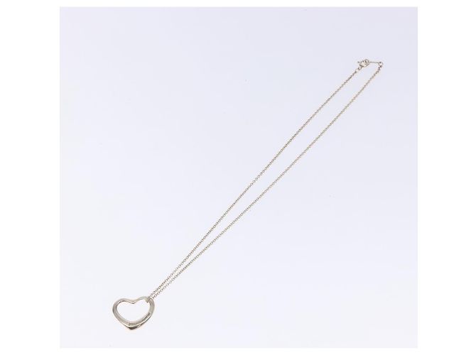 Autre Marque Collana Cuore Aperto TIFFANY&Co. Argento Ag925 Auth am8914 - vista 2