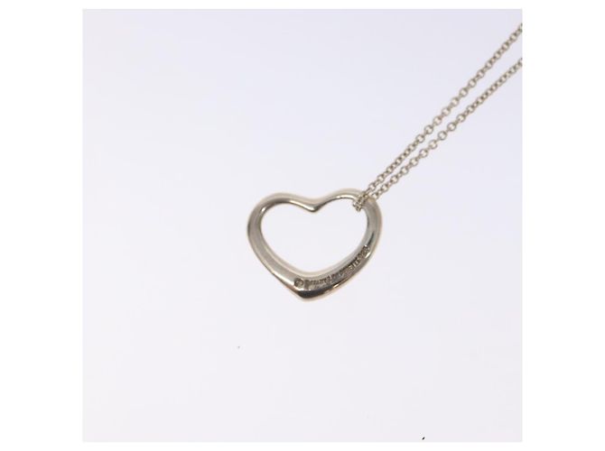 Autre Marque Collana Cuore Aperto TIFFANY&Co. Argento Ag925 Auth am8914 - vista 3
