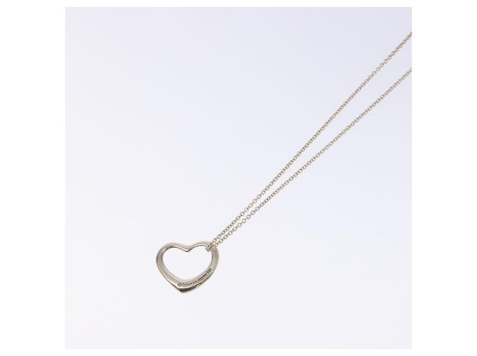 Autre Marque Collana Cuore Aperto TIFFANY&Co. Argento Ag925 Auth am8914 - vista 4